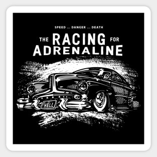 Car Racing for Adrenaline Sticker